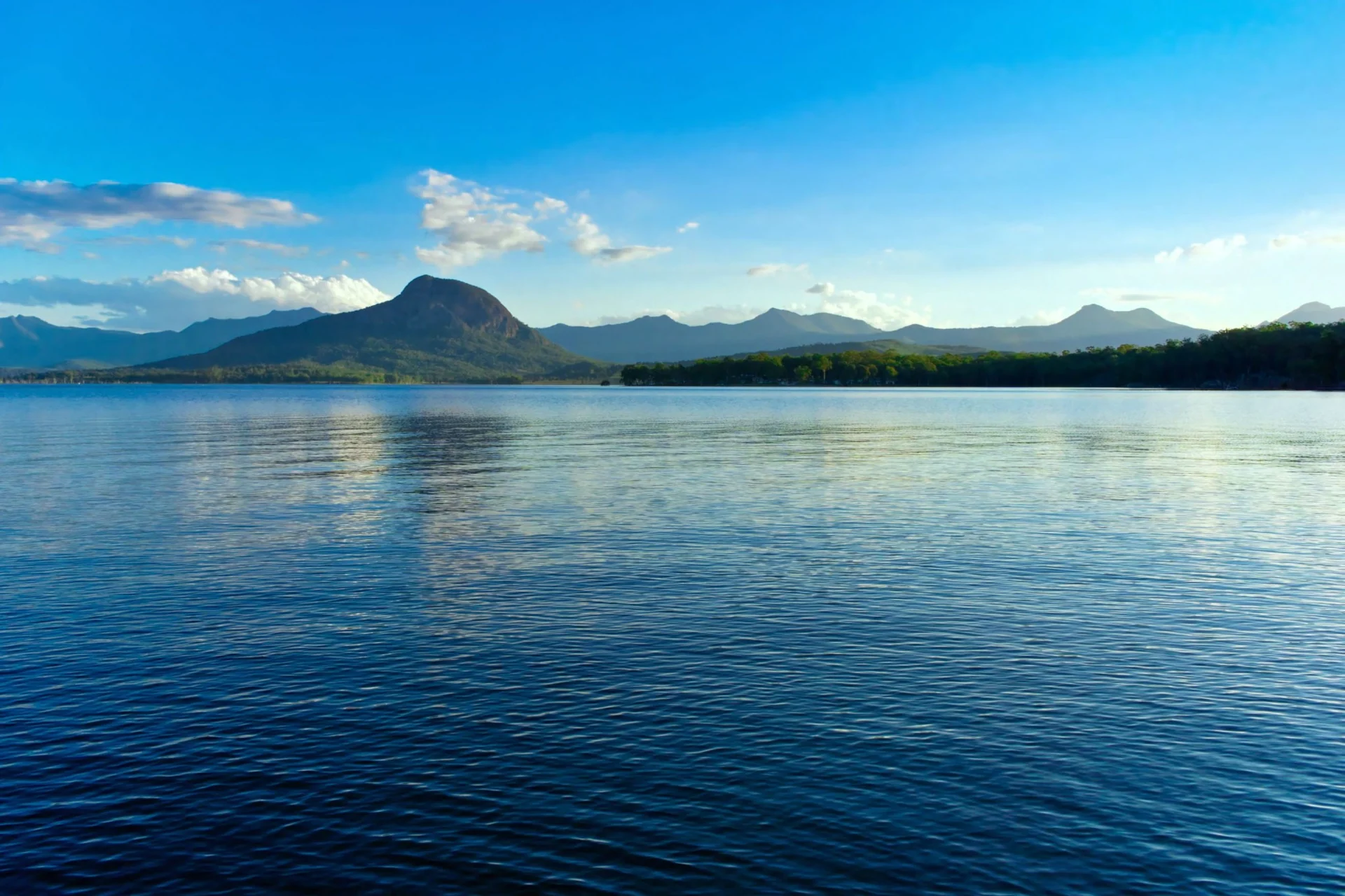 Lake landscape